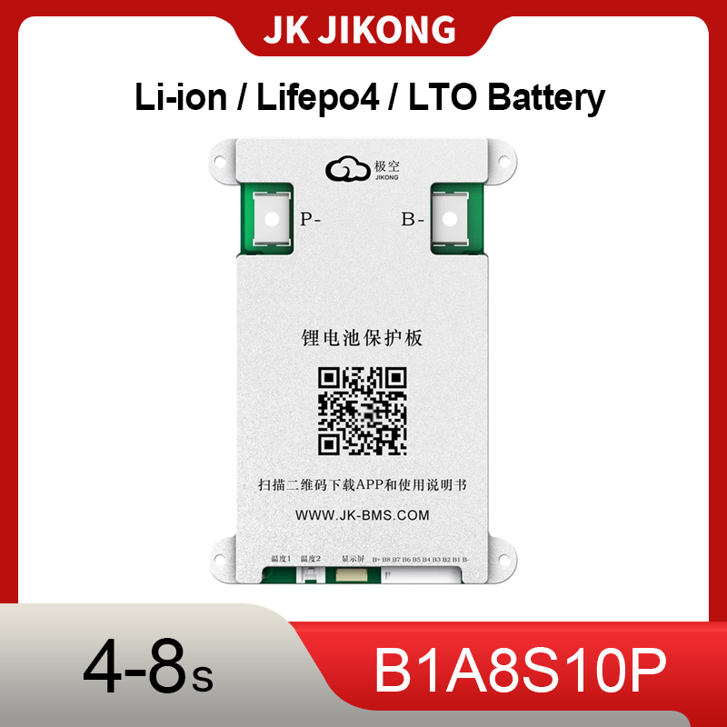 Lithium Battery 12V - JK JIKONG SMART BMS B1A8S10P 4S
