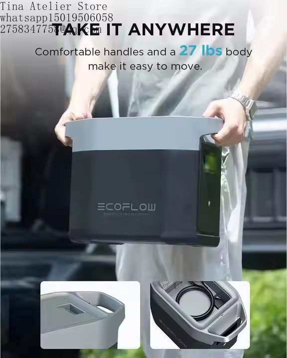 Portable Power Station - Для портативной электростанции EcoFlow Delta2: дополнительная