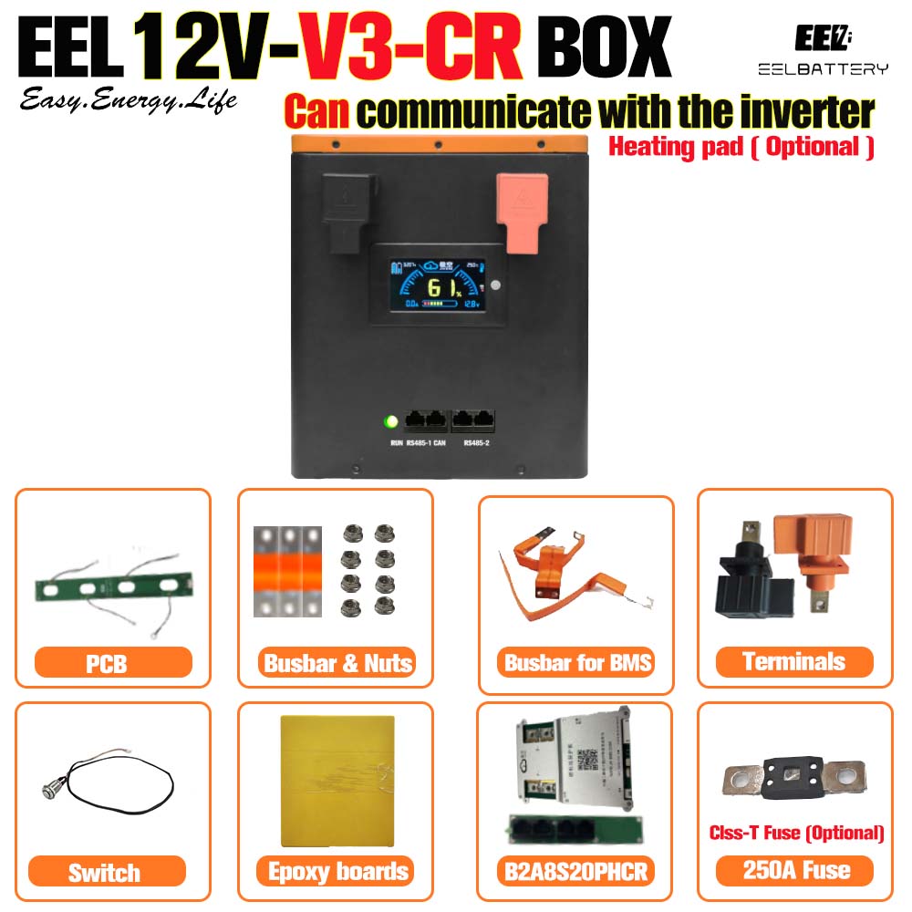 Lithium Battery 12V - Со склада в ЕС, DDP: Корпус