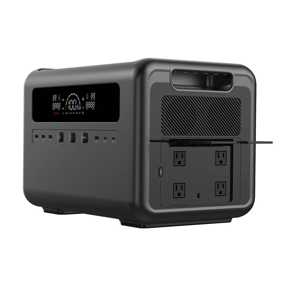 Solar Generator - Солнечный генератор мощностью 2400 Вт, портативная