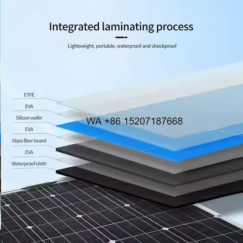 Solar Panel 200W - Гибкие солнечные панели Wmwmnu для Hengli
