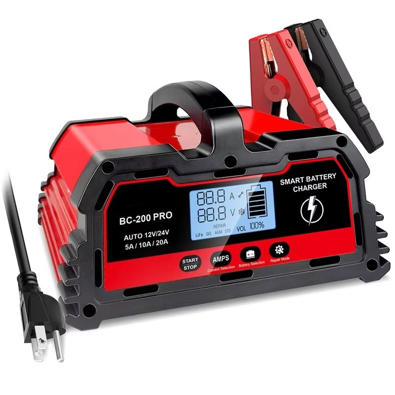 Lithium Battery 12V - Умное быстрое зарядное устройство 20А для