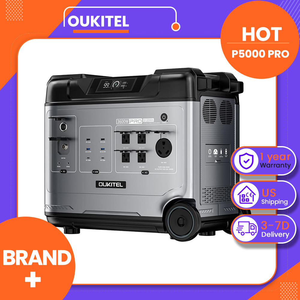 Charge Controller Solar - Портативная электростанция OUKITEL P5000 Pro, аккумулятор