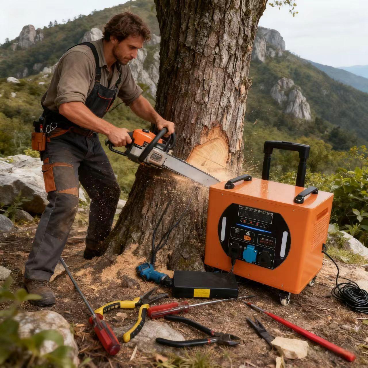 Портативная мобильная электрос – обзор и цена Outdoor Power Station