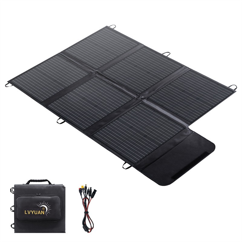 Портативный складной гибкий со – обзор и цена Solar Panel 200W