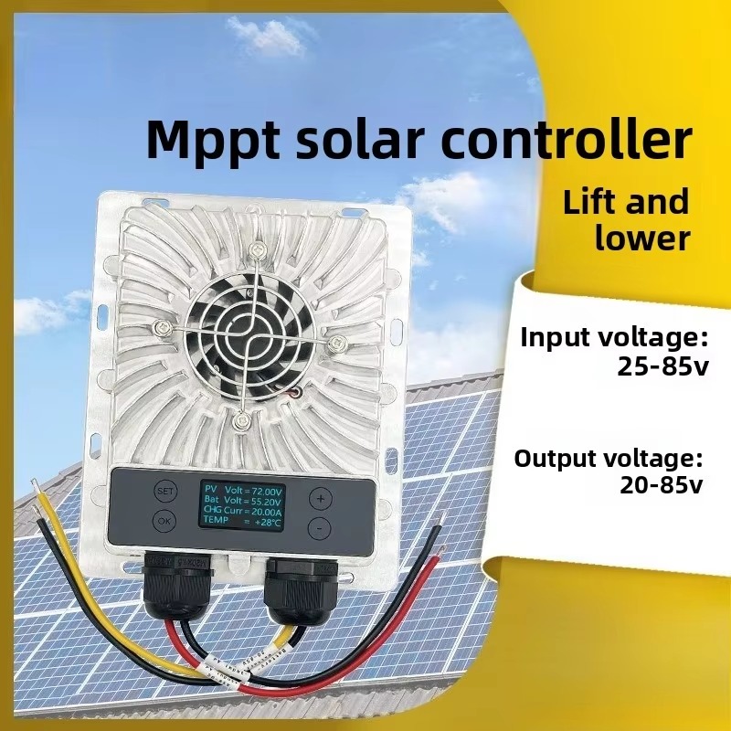 EMX20A 20A MPPT Автоматический – обзор и цена Charge Controller Solar