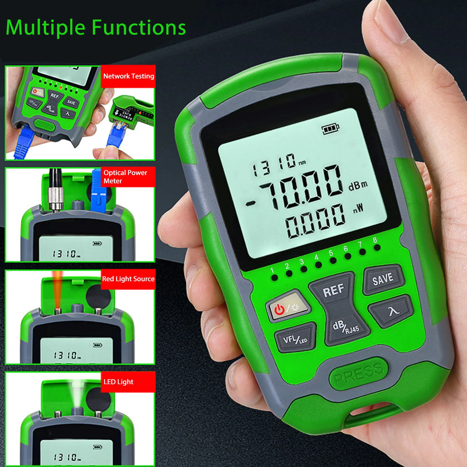 Тестер мощности оптического ка – обзор и цена Energy Monitor Meter