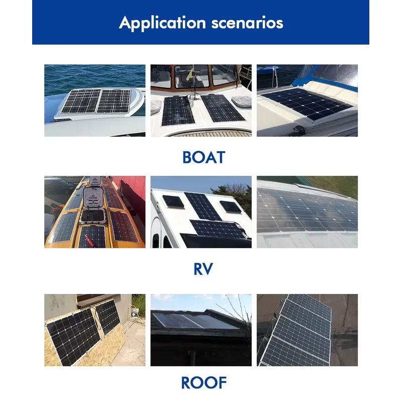Гибкая солнечная панель 50W 10 – обзор и цена Solar Panel 200W