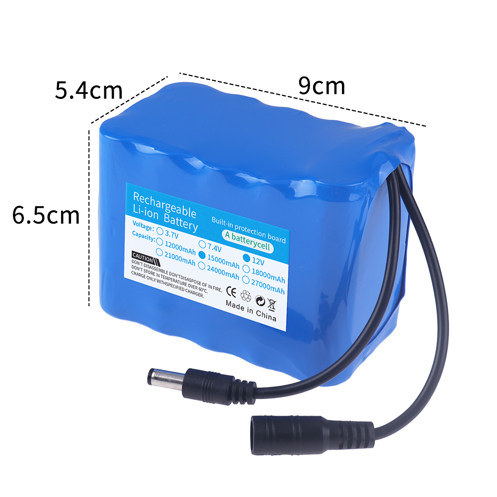 Аккумулятор для рыбалки 12В 3S – обзор и цена Lithium Battery 12V